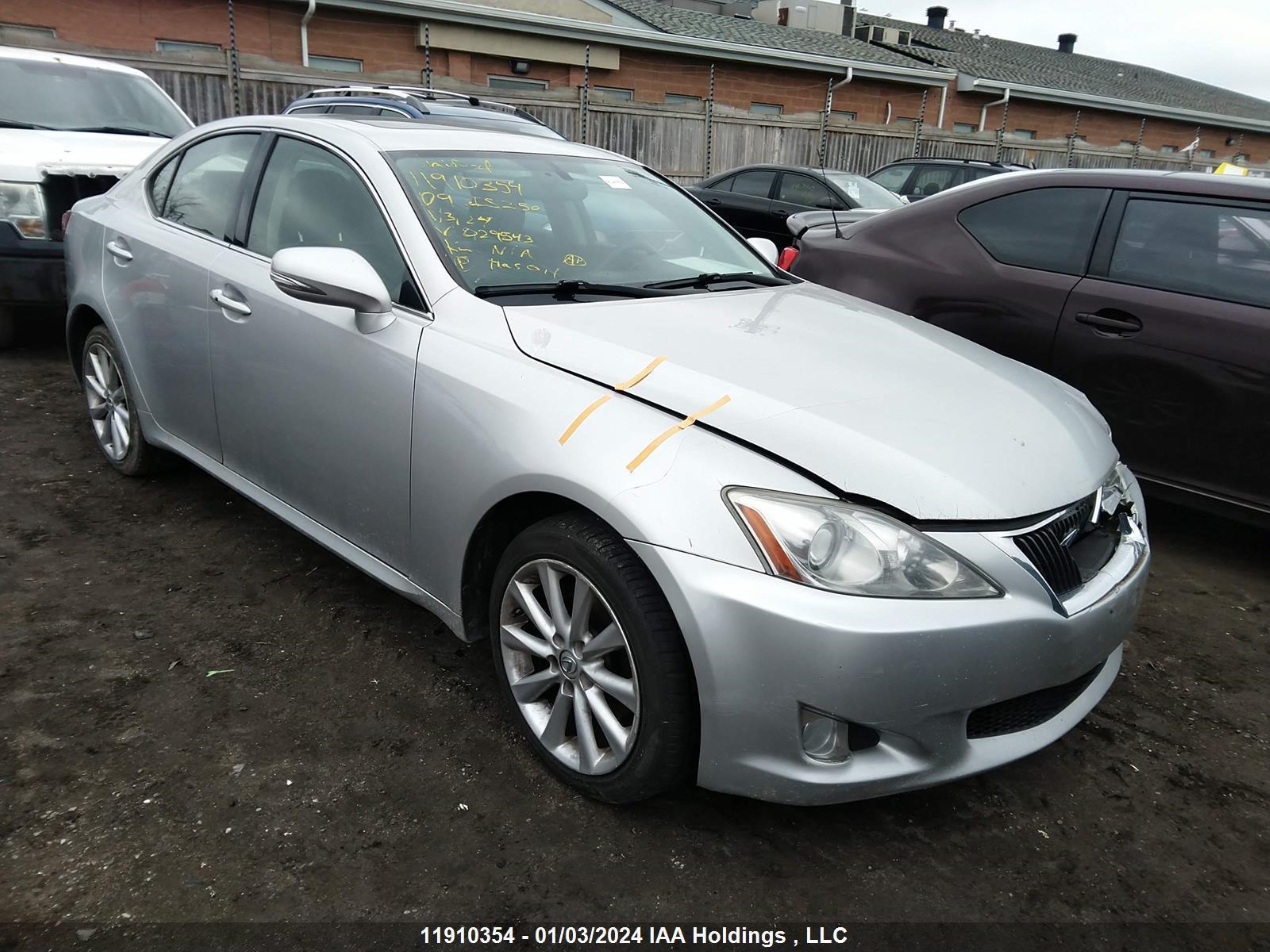 LEXUS IS 2009 jthck262092029543