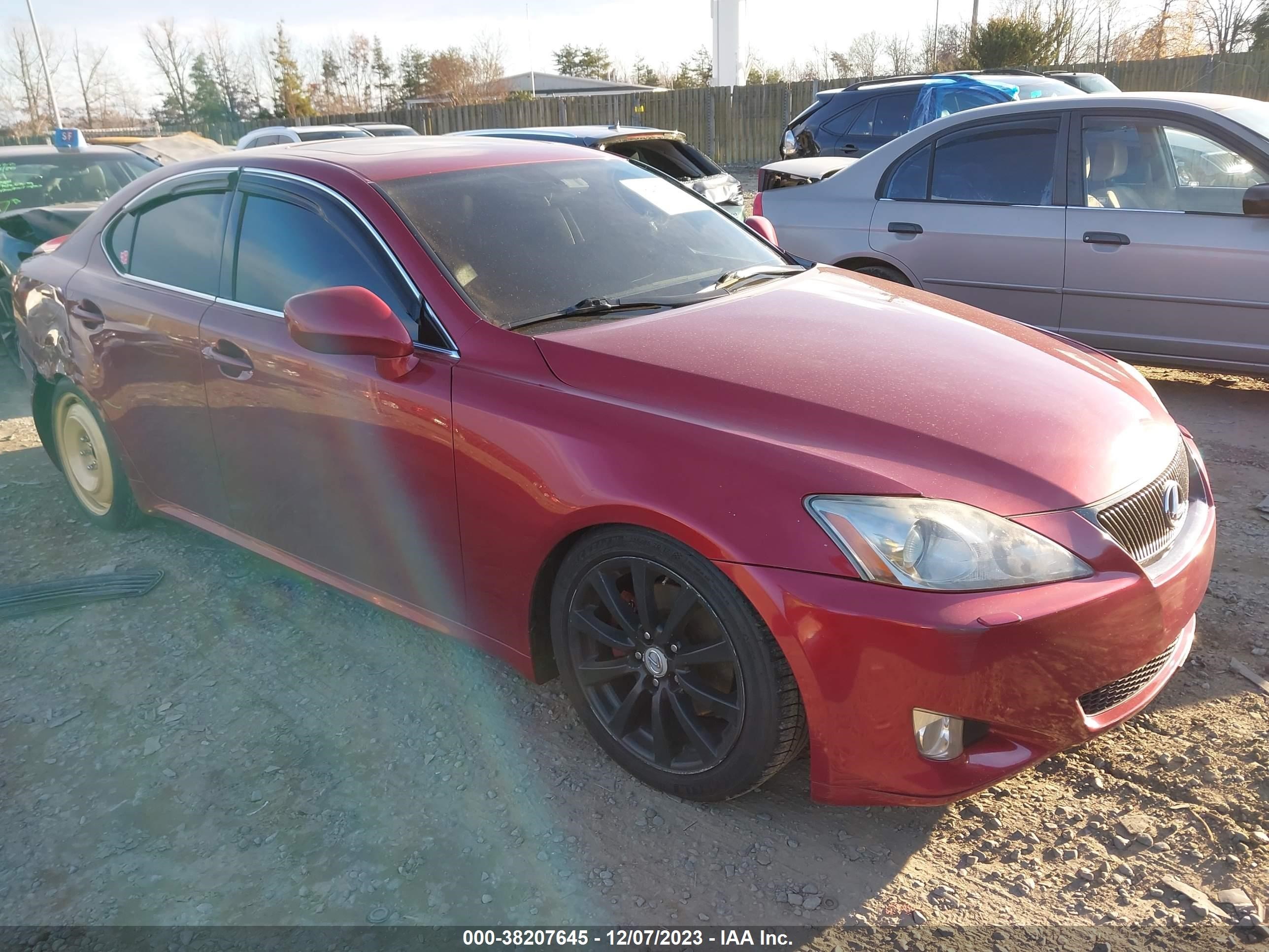 LEXUS IS 2007 jthck262172019794