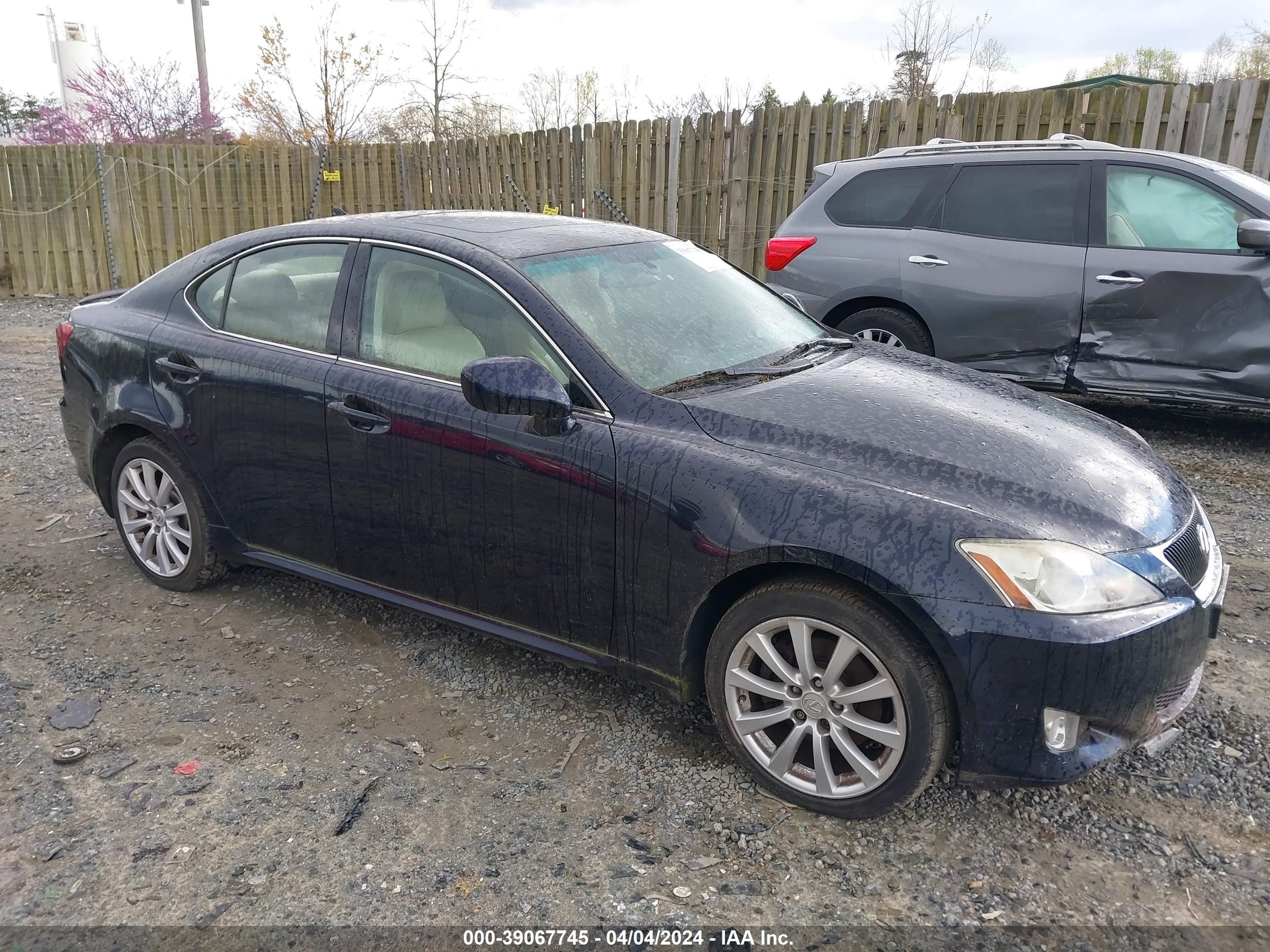 LEXUS IS 2008 jthck262182027685