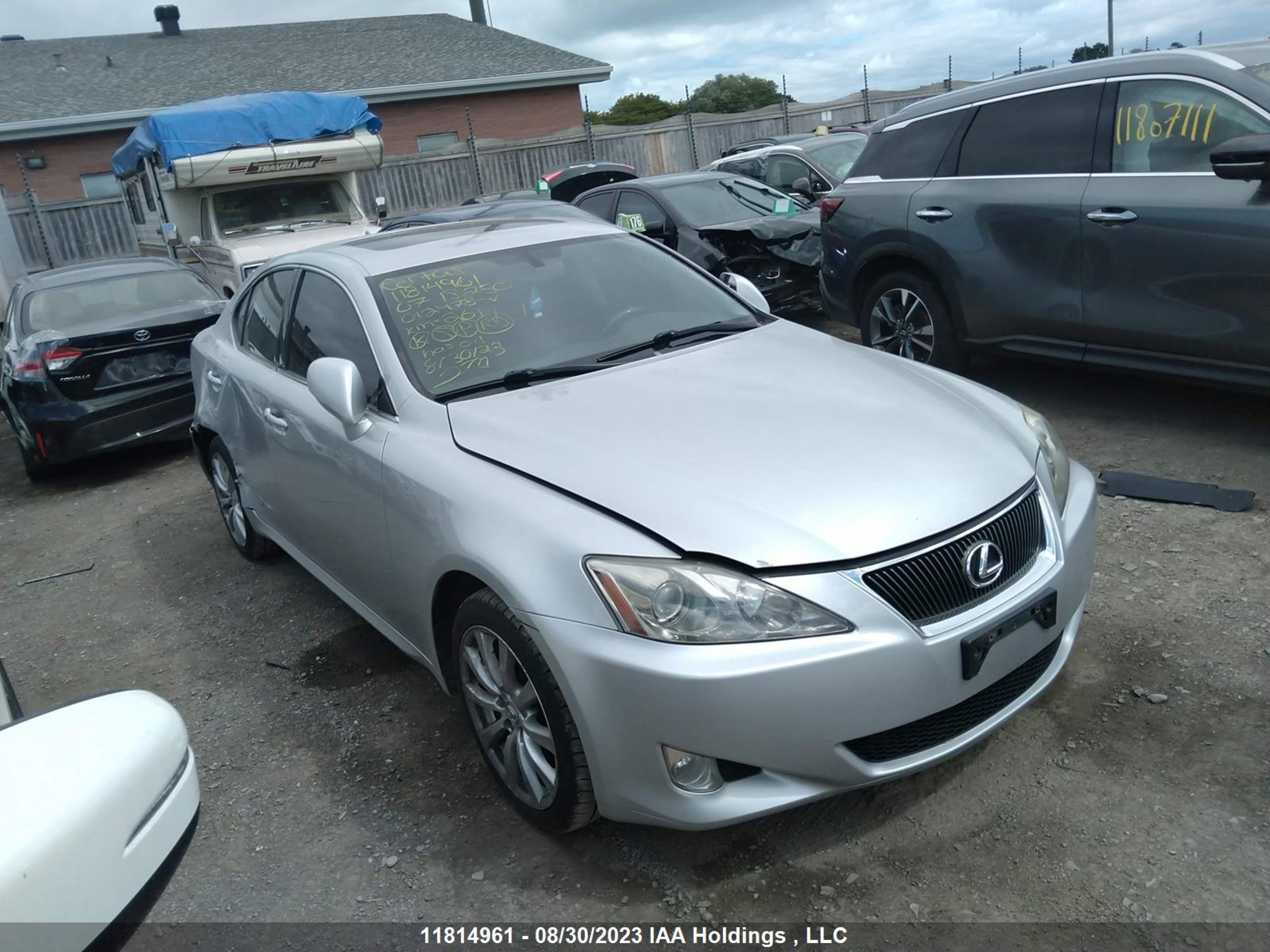 LEXUS IS 2007 jthck262275012478