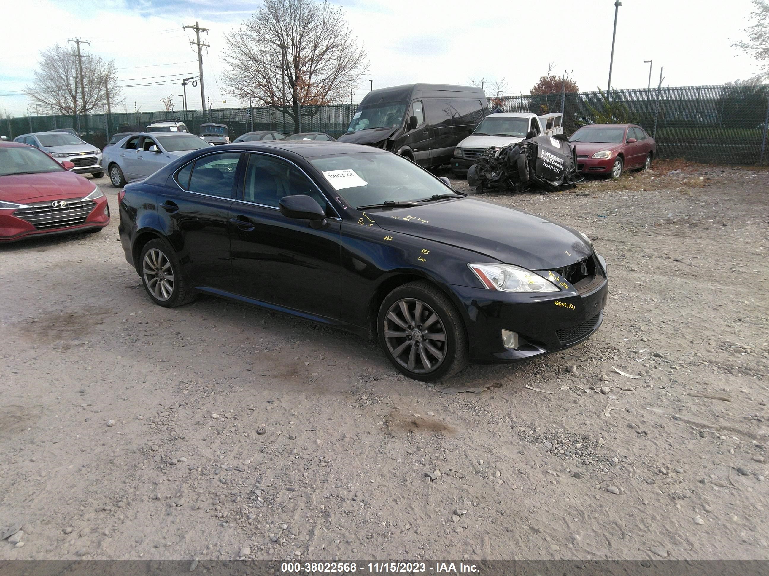 LEXUS IS 2008 jthck262285025815