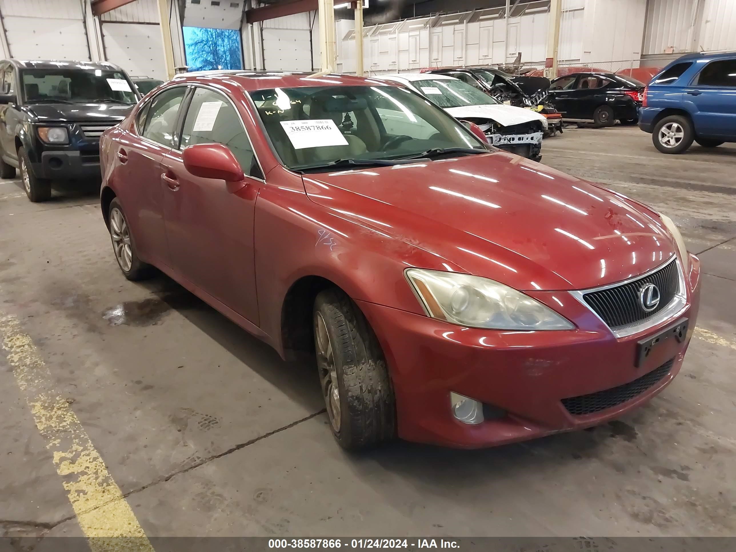 LEXUS IS 2008 jthck262382020107