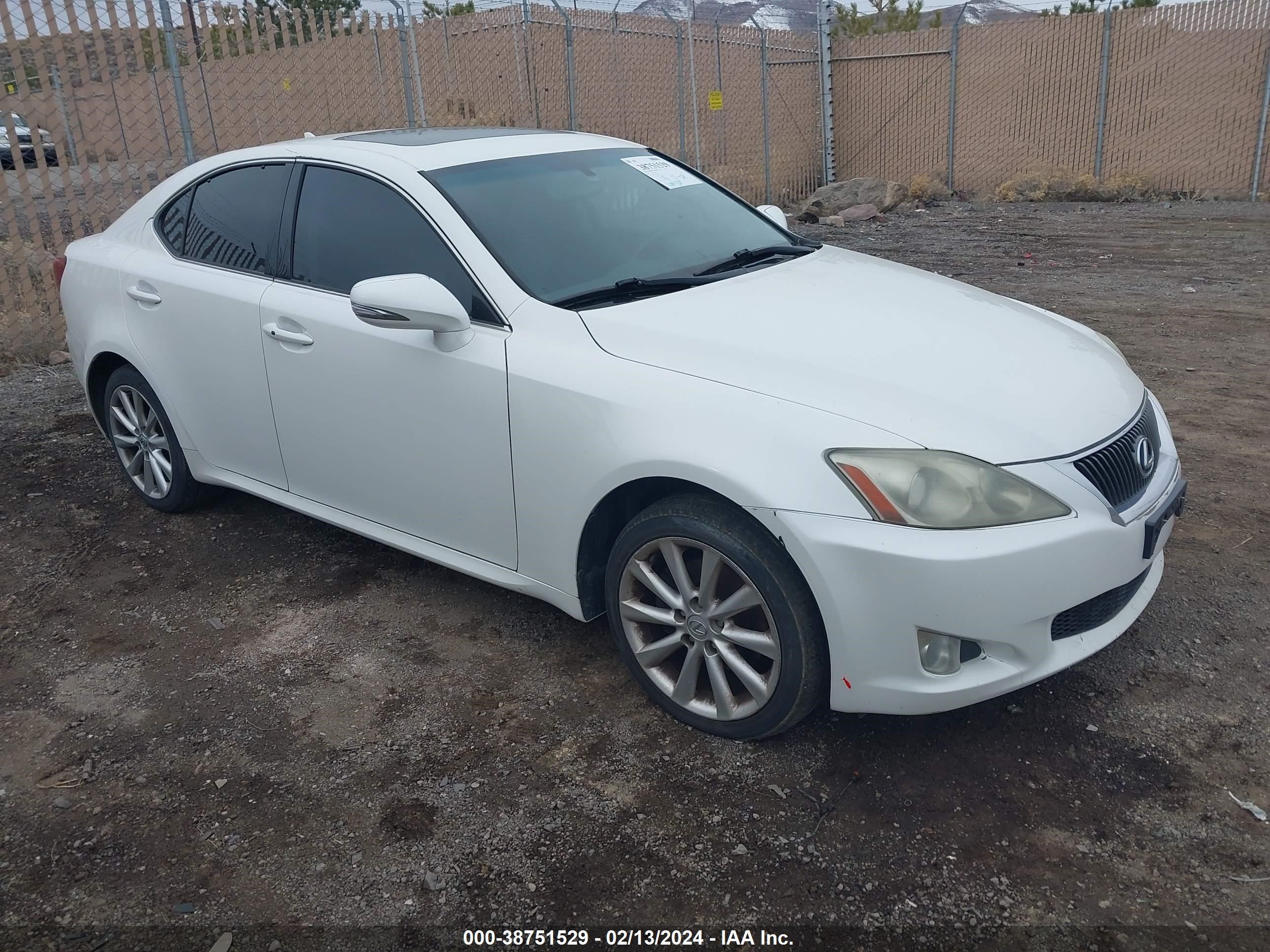 LEXUS IS 2009 jthck262492028086