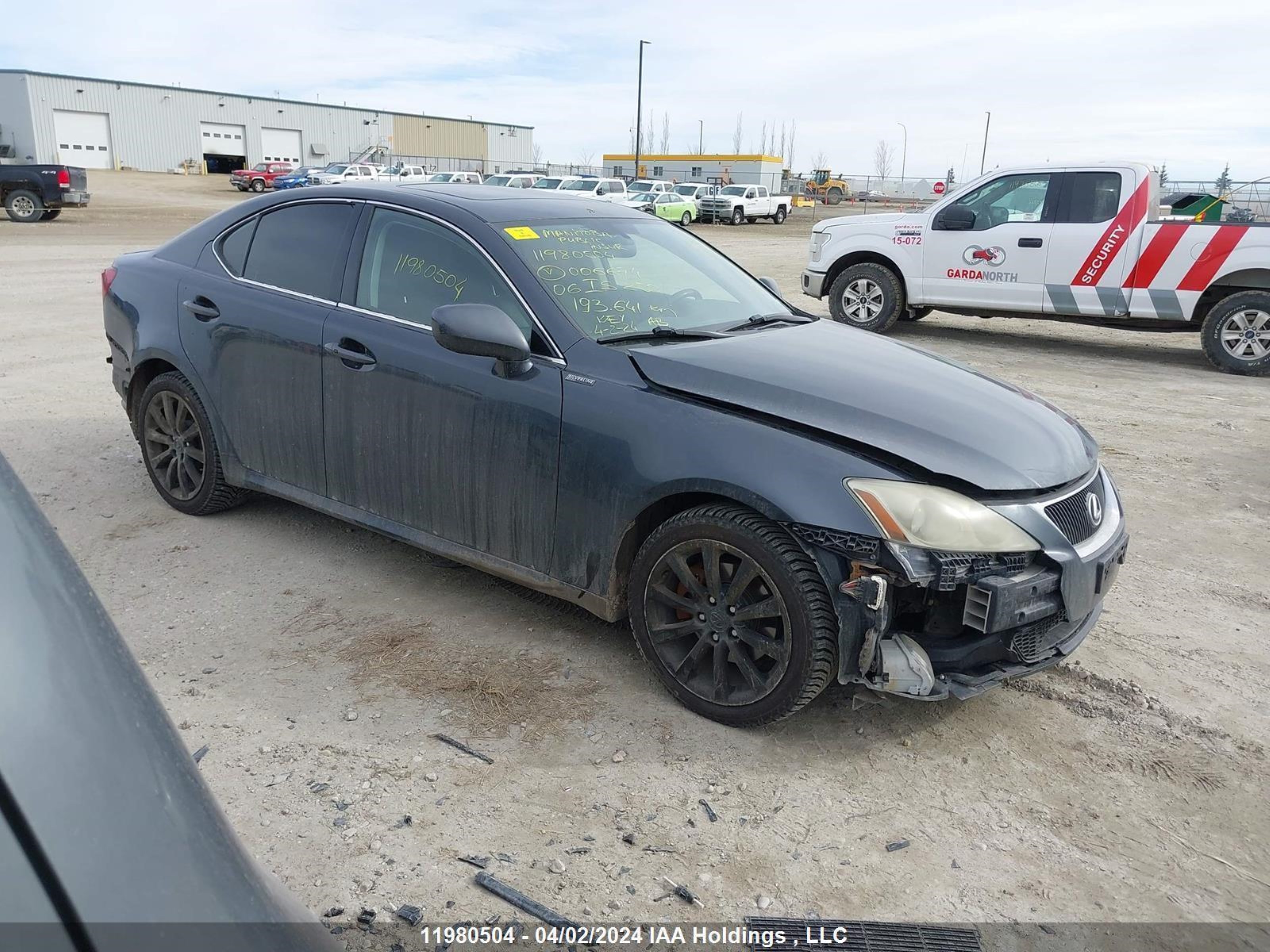 LEXUS IS 2006 jthck262562006674