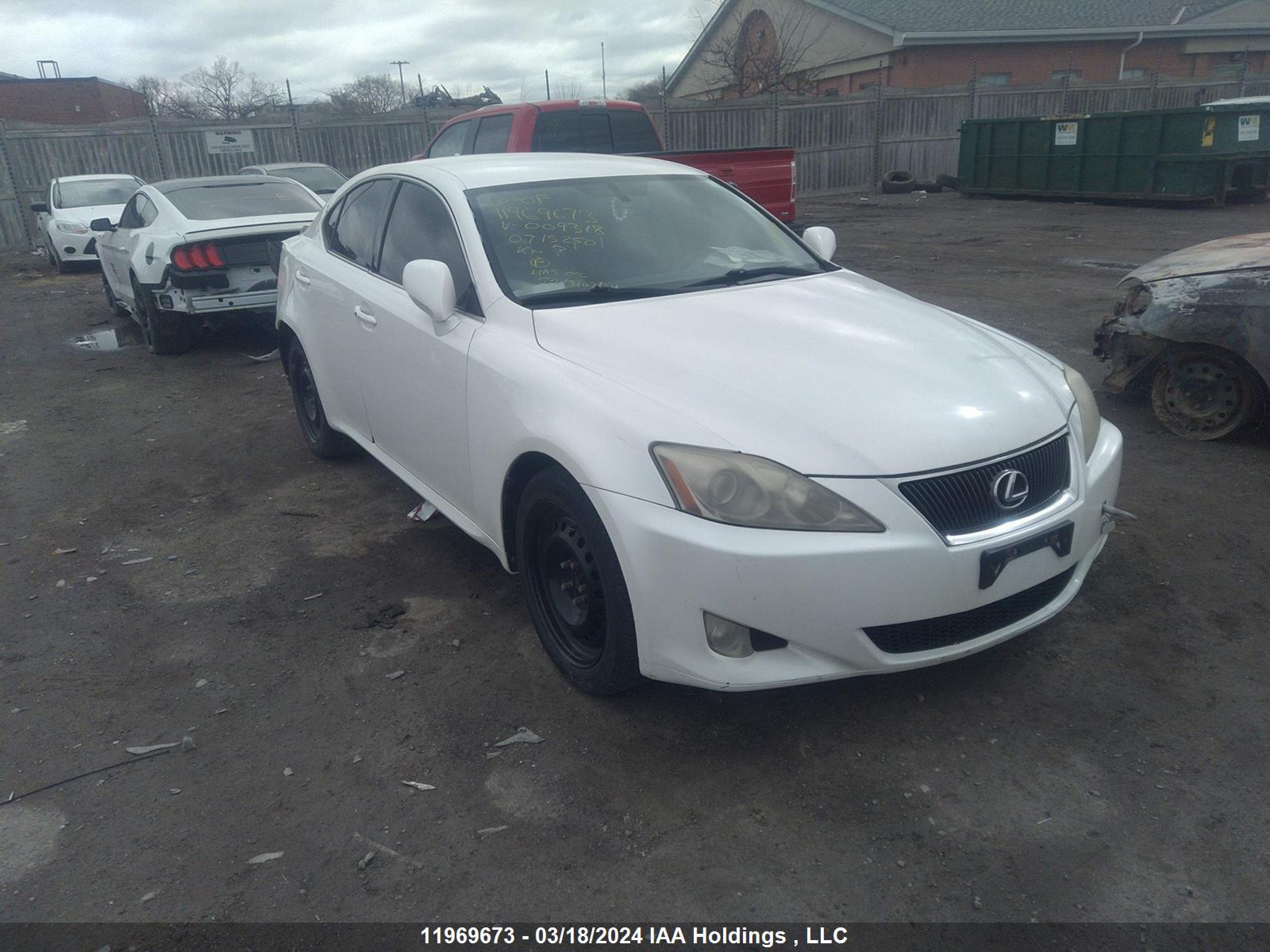 LEXUS IS 2007 jthck262772009318