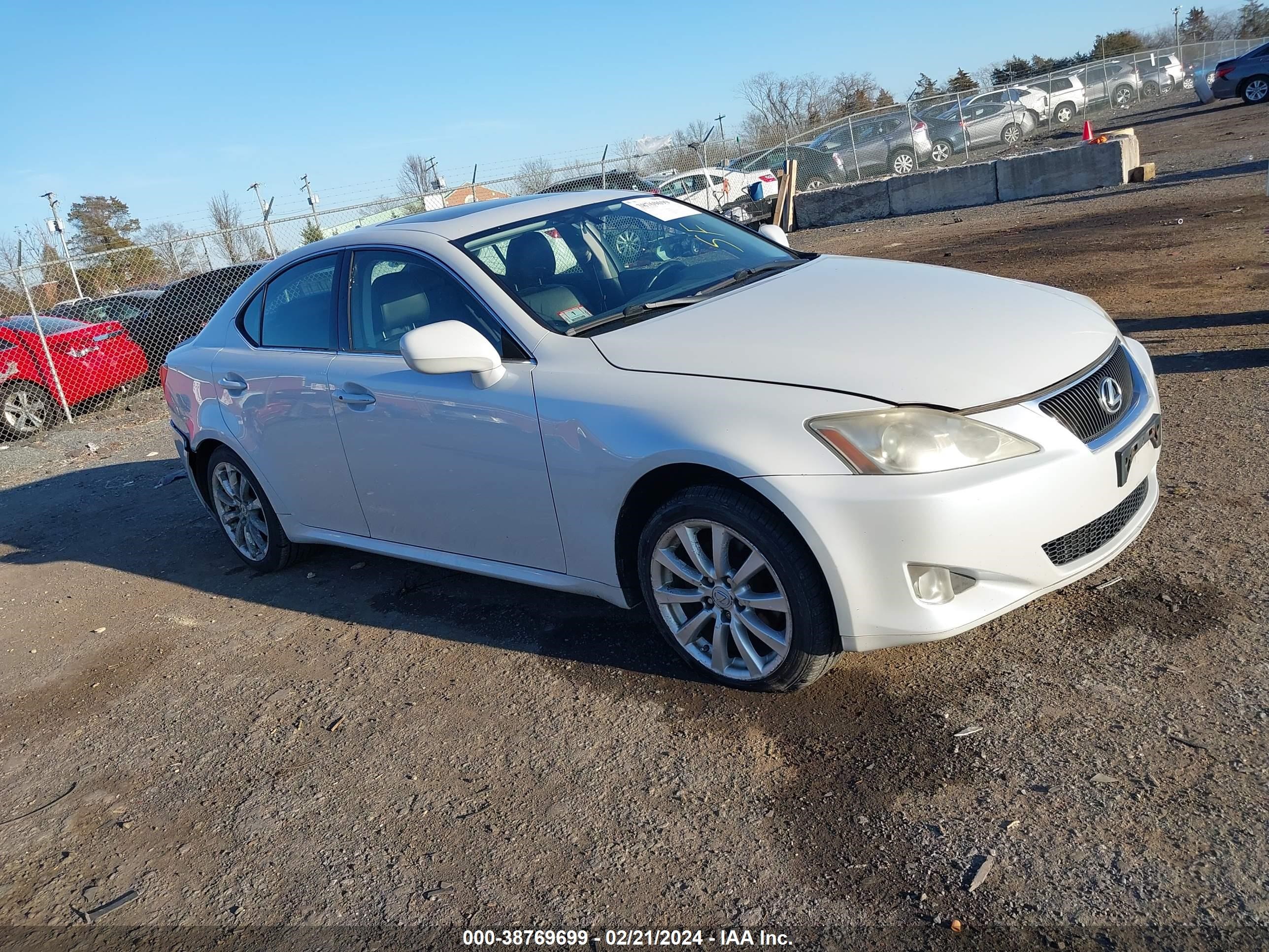 LEXUS IS 2008 jthck262782027514