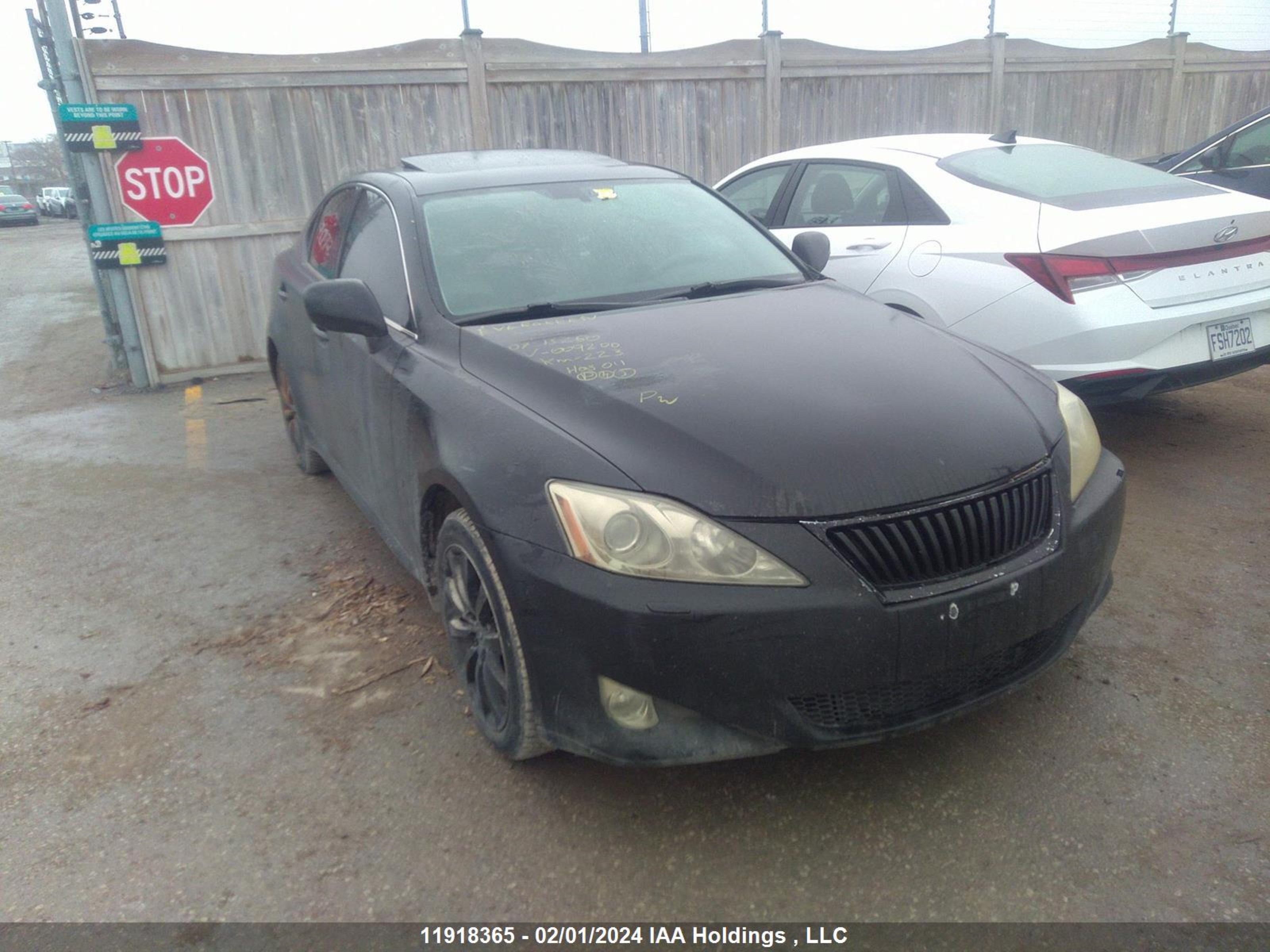 LEXUS IS 2007 jthck262875009200