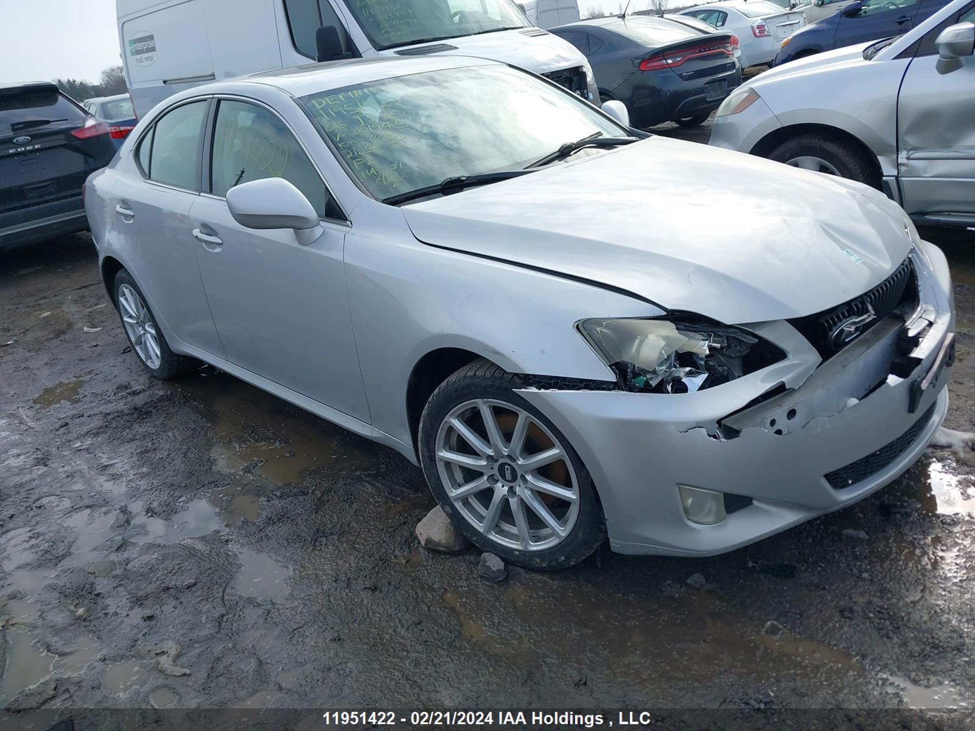 LEXUS IS 2006 jthck262965001945