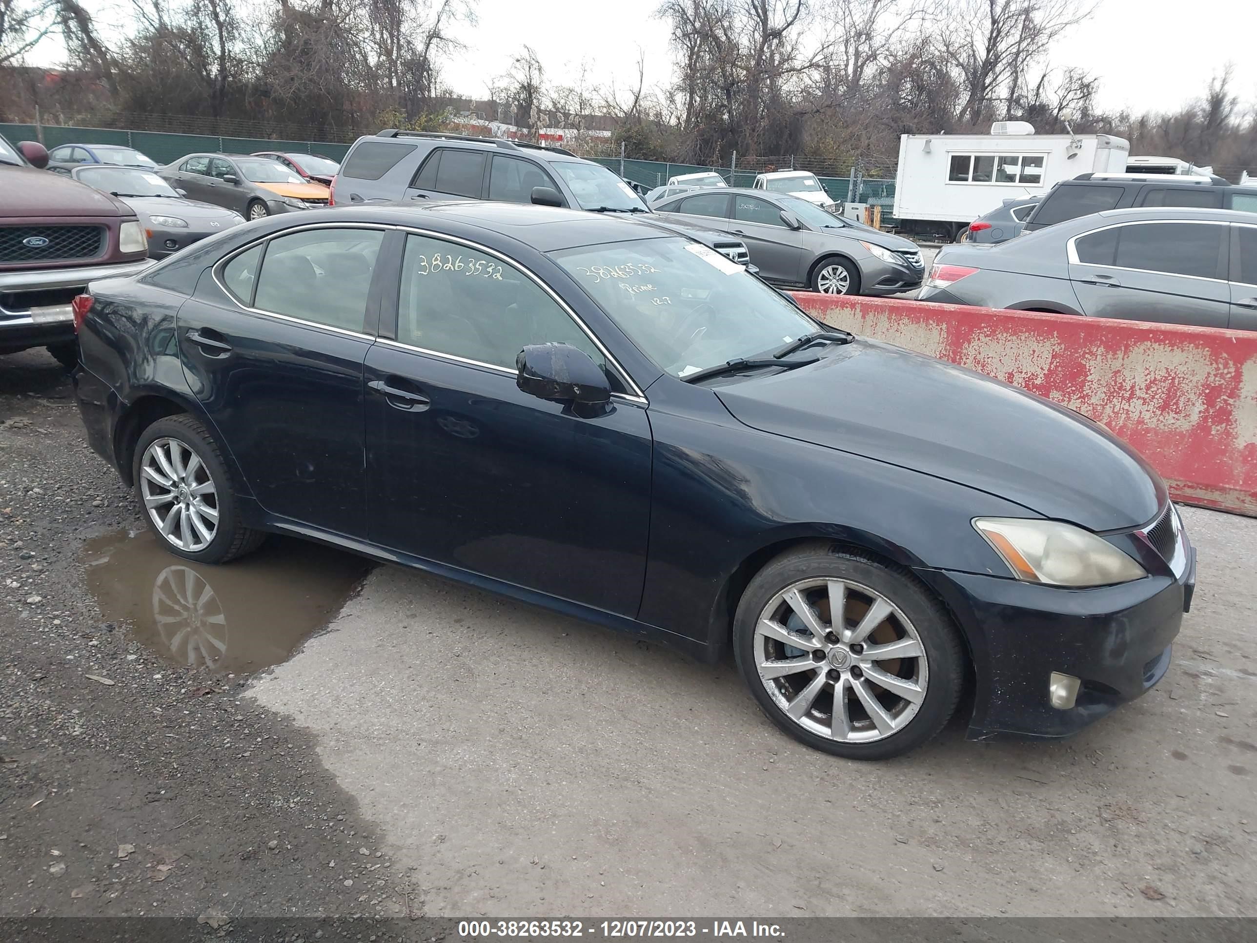 LEXUS IS 2007 jthck262972015556