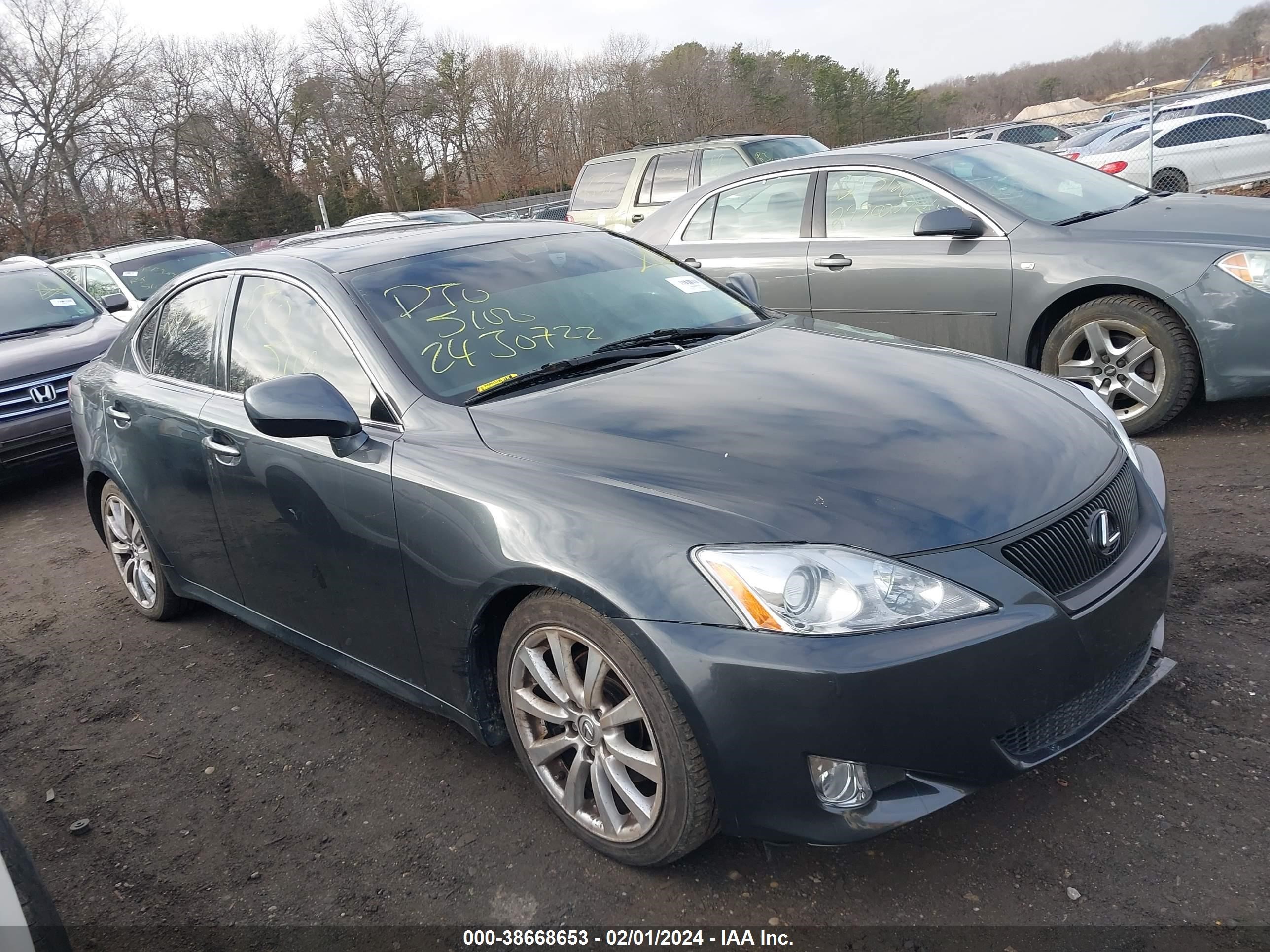 LEXUS IS 2008 jthck262x85023164