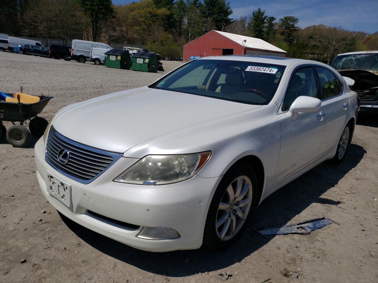 LEXUS LS 2009 jthcl46f395003593