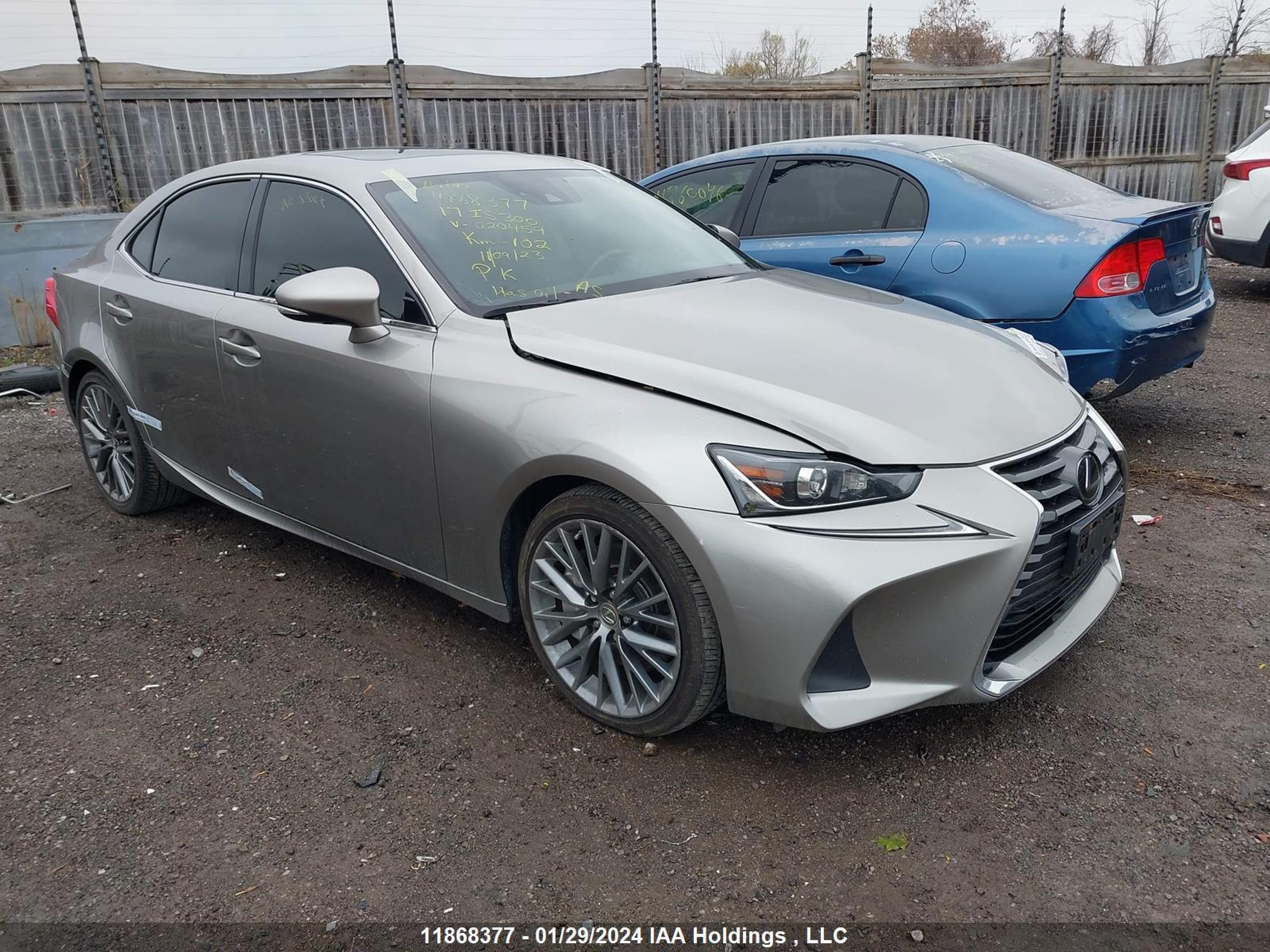 LEXUS IS 2017 jthcm1d24h5020459