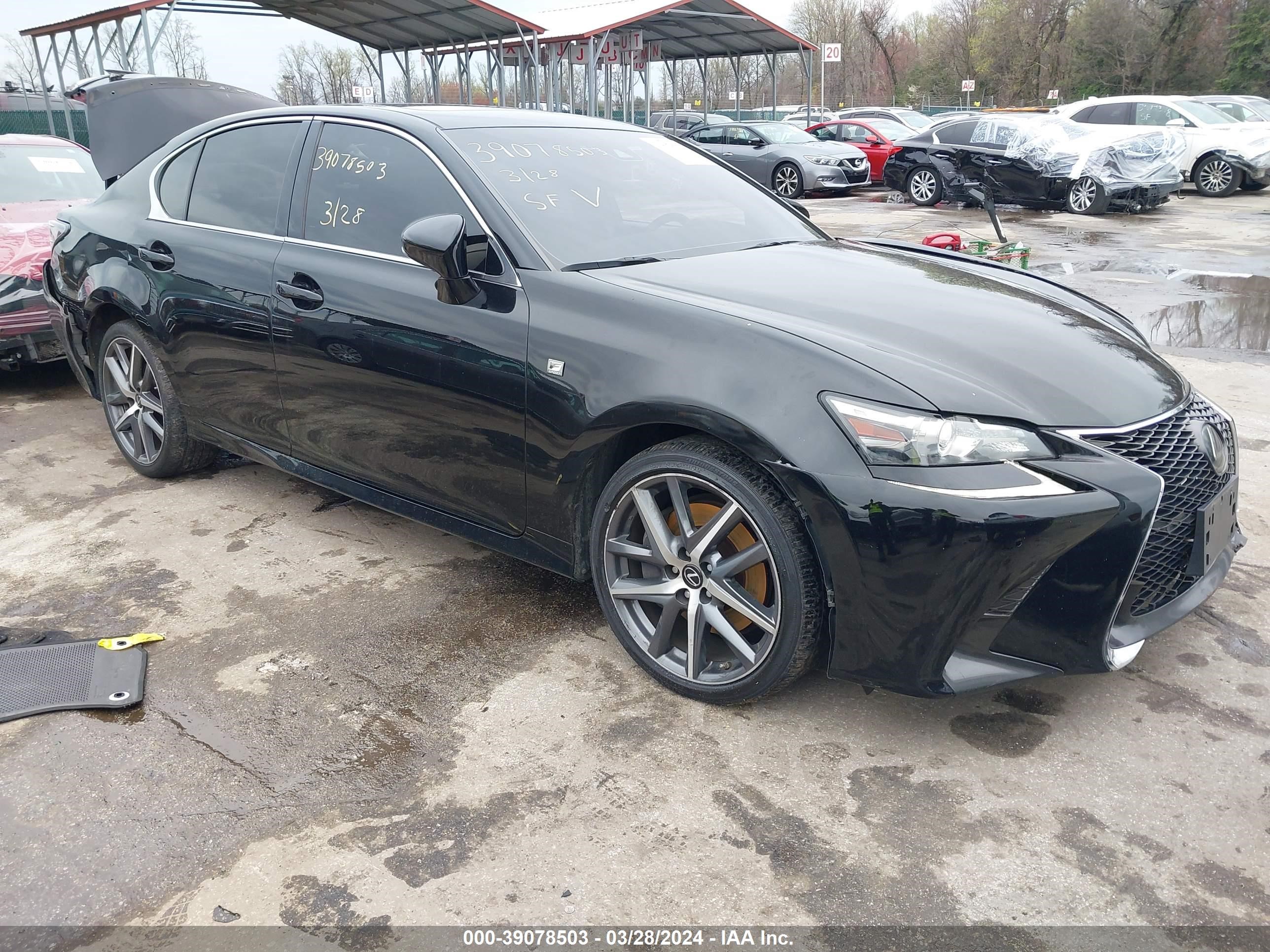 LEXUS GS 2016 jthcz1bl8ga003358