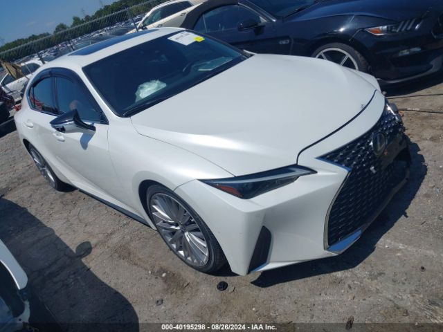 LEXUS IS 2022 jthda1d20n5119529