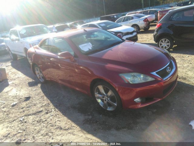 LEXUS IS 350C 2010 jthfe2c20a2504380