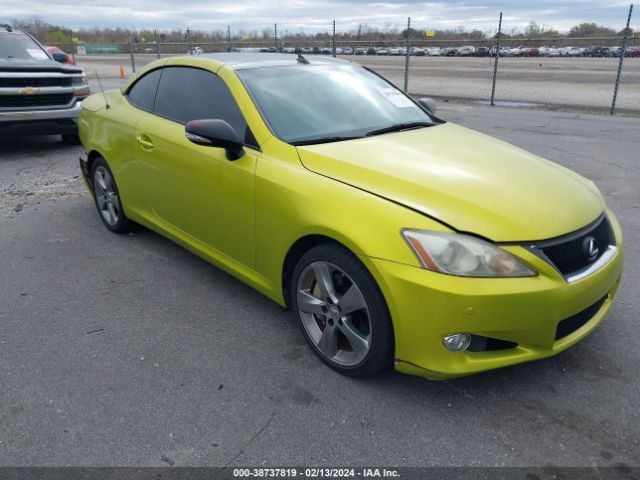 LEXUS IS 350C 2010 jthfe2c21a2503531