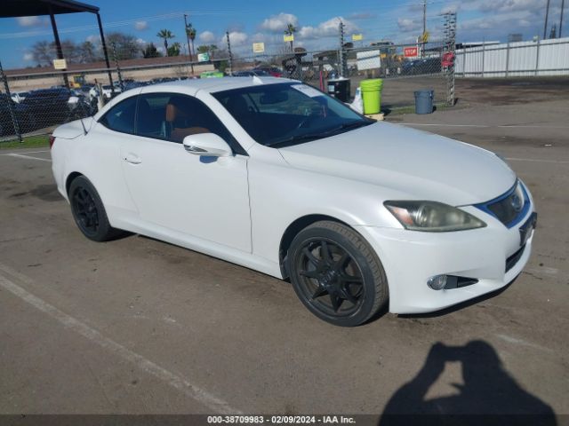 LEXUS IS 350C 2012 jthfe2c22c2507817