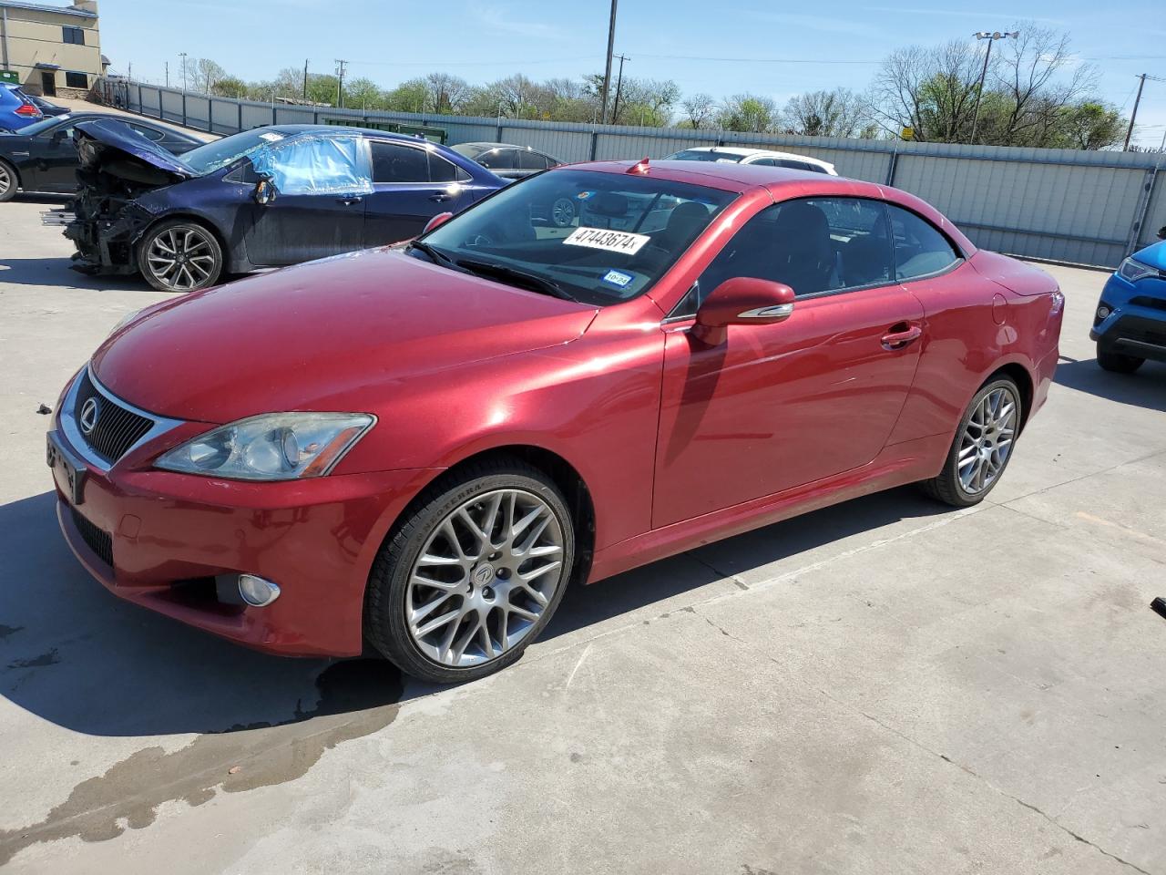 LEXUS IS 2010 jthfe2c2xa2503320