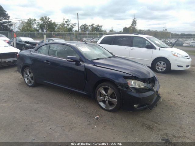 LEXUS IS 250C 2011 jthff2c20b2517435