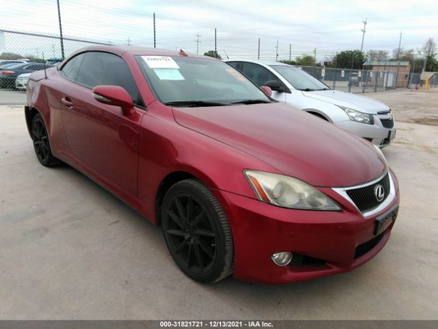 LEXUS IS 250C 2010 jthff2c21a2508709