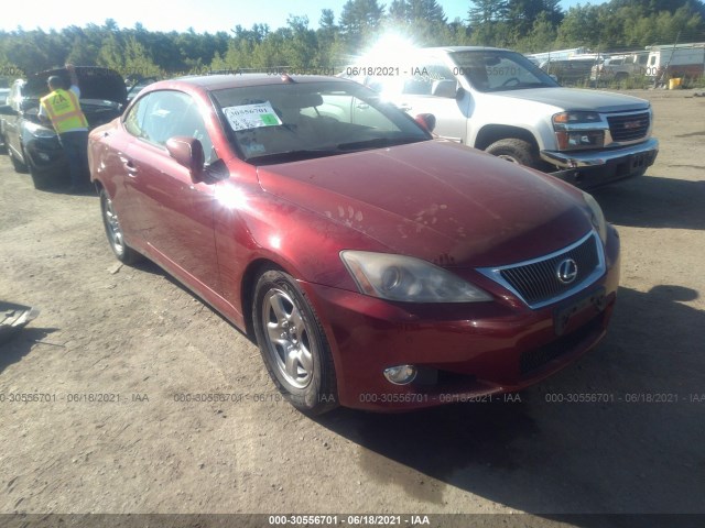 LEXUS IS 250C 2010 jthff2c21a2511397