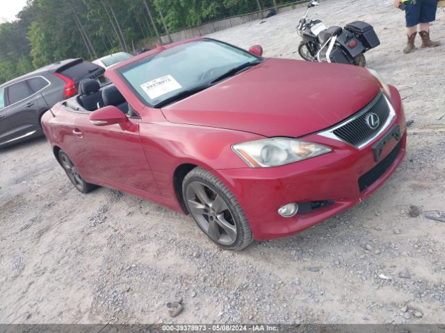 LEXUS IS 2010 jthff2c21a2512789