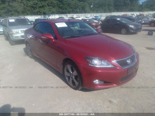 LEXUS IS 250C 2011 jthff2c21b2517038