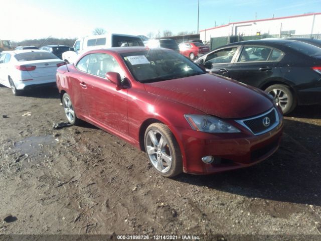 LEXUS IS 250C 2010 jthff2c22a2513515