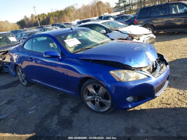 LEXUS IS 250C 2010 jthff2c23a2505844