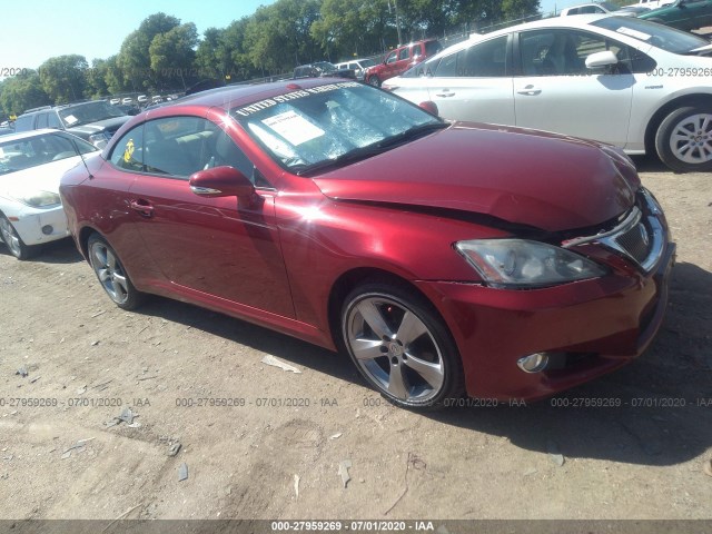 LEXUS IS 250C 2010 jthff2c24a2501074