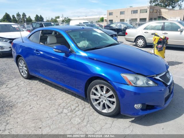 LEXUS IS 2010 jthff2c24a2502175