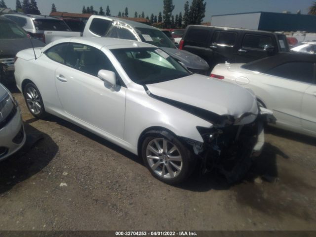 LEXUS IS 250C 2010 jthff2c24a2508672