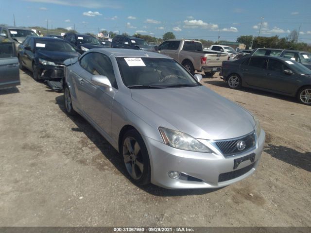 LEXUS IS 250C 2010 jthff2c24a2512477