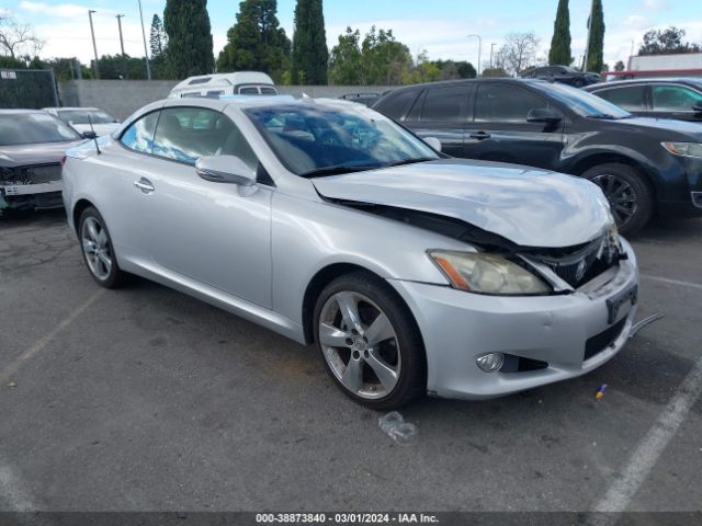 LEXUS IS 250C 2010 jthff2c26a2508673