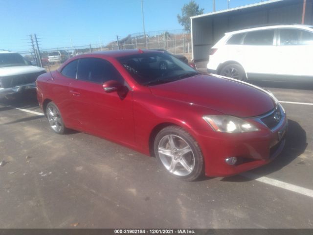 LEXUS IS 250C 2010 jthff2c26a2508754