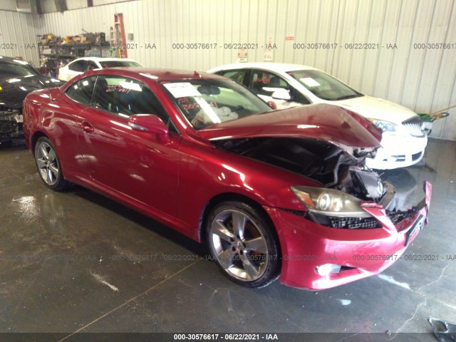 LEXUS IS 250C 2011 jthff2c26b2517939