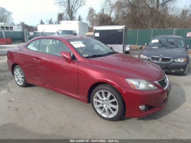 LEXUS IS 250C 2010 jthff2c27a2501344