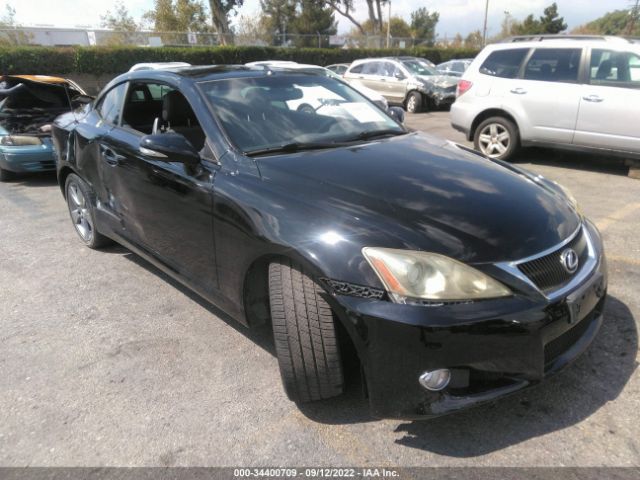 LEXUS IS 250C 2010 jthff2c27a2506835