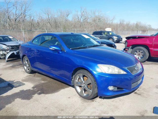 LEXUS IS 250C 2010 jthff2c28a2500493