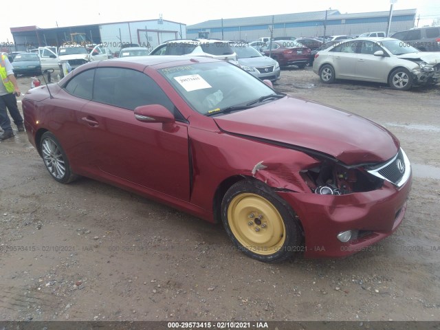 LEXUS IS 250C 2010 jthff2c29a2501572