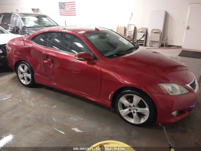 LEXUS IS 250C 2010 jthff2c29a2505430