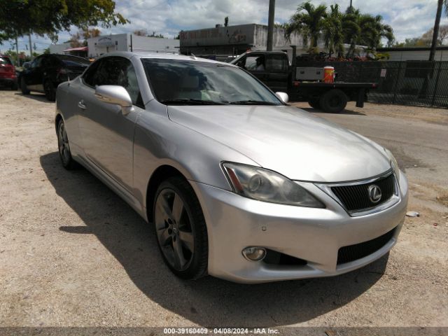 LEXUS IS 250C 2010 jthff2c29a2508182