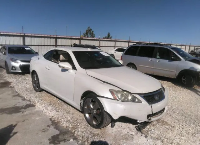 LEXUS IS 250C 2010 jthff2c29a2508229