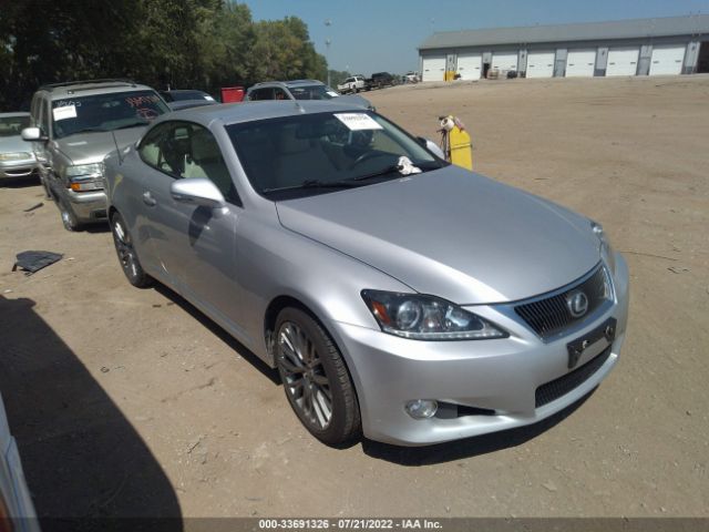 LEXUS IS 250C 2011 jthff2c29b2520558