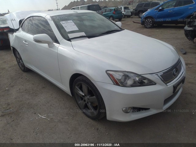 LEXUS IS 250C 2010 jthff2c2xa2503864