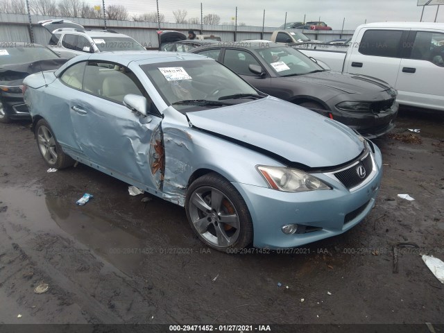 LEXUS IS 250C 2010 jthff2c2xa2512984