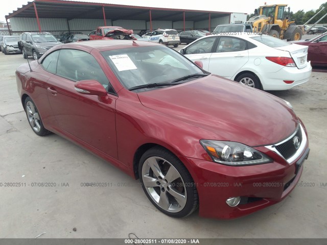 LEXUS IS 250C 2011 jthff2c2xb2520665