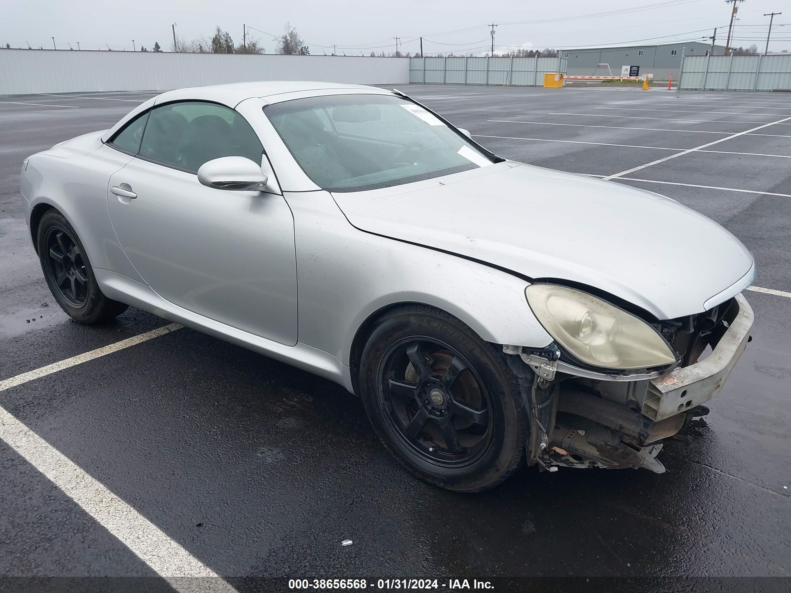 LEXUS SC 2008 jthfn45y489018735