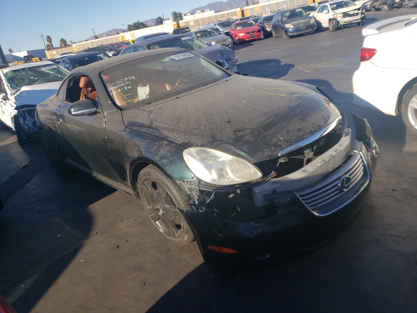 LEXUS SC 430 2002 jthfn48y020003771