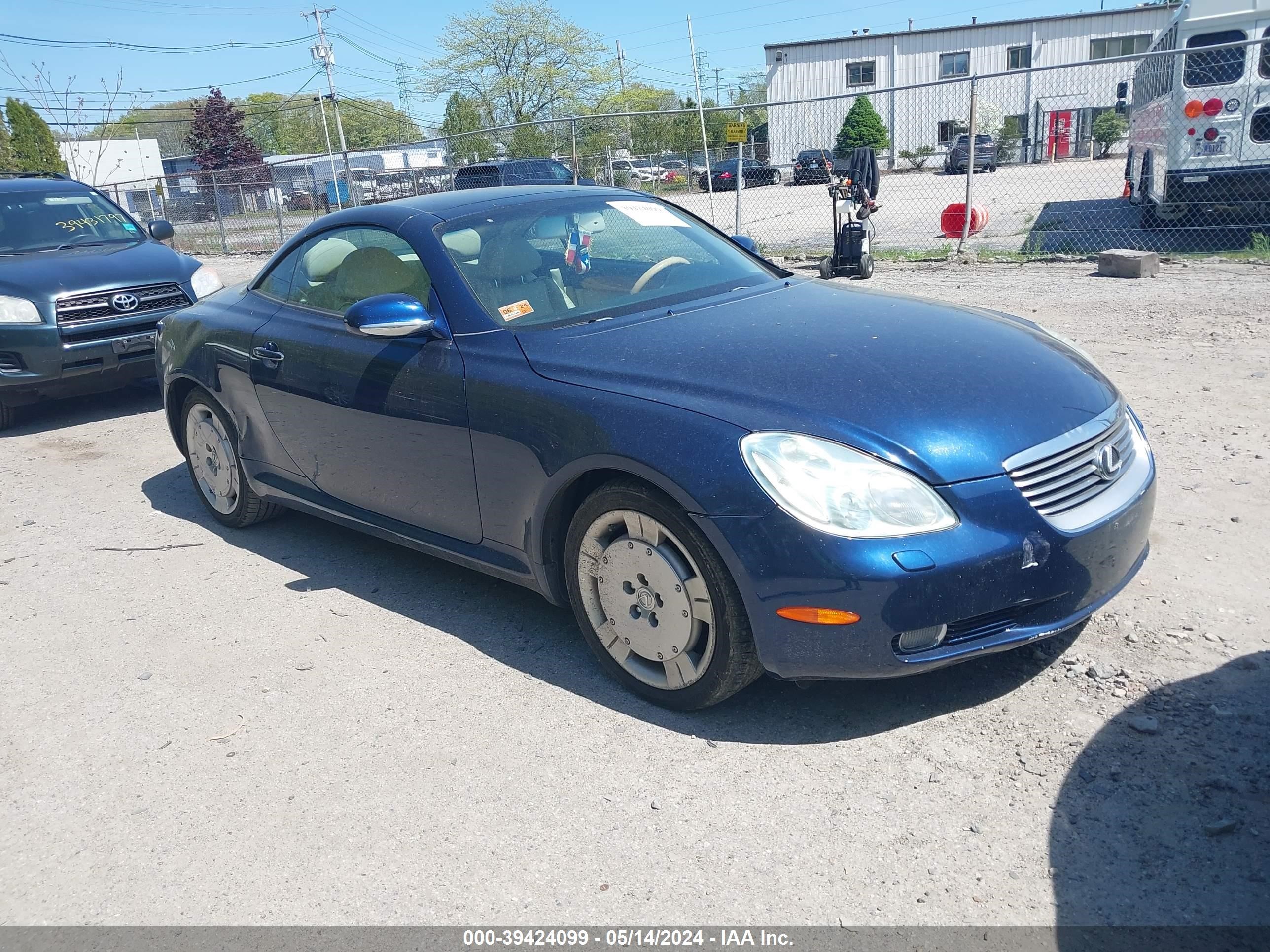 LEXUS SC 2002 jthfn48y020010767